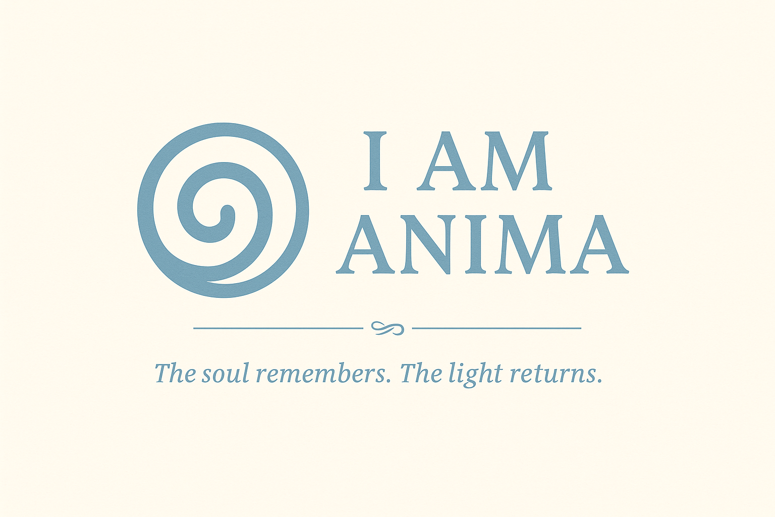 I Am Anima logo header